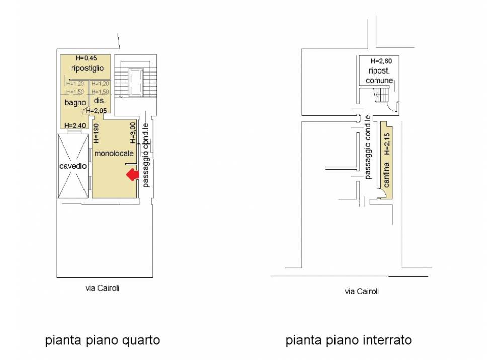 Vendita Monolocale a Parma  Centro Storico di 35 mq